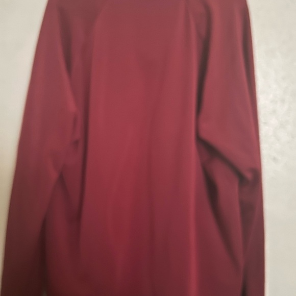 Puma Red Sweatshirt Soft Fleece Quarter-Zip - Picture 3 of 8